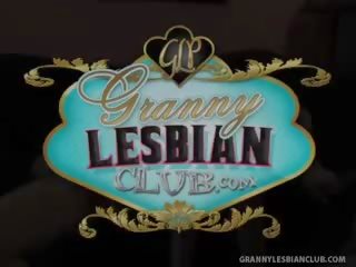 Die lesbisch oma is de dirtiest?